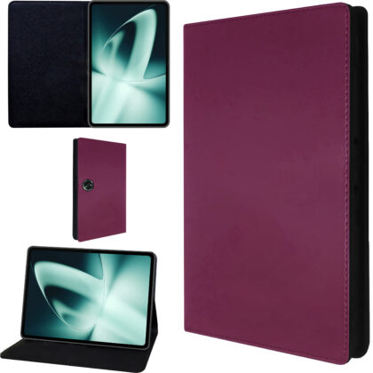 TGK Leather Flip Stand Case Cover for OnePlus Pad 11.61 inch 2023, (Violet)