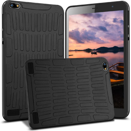 TGK Back Cover for Acer One 8 T4-82L Tablet (Black, Dual Protection, Pack of: 1)