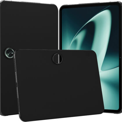 TGK Matte Design Soft Silicon Back Case Cover for OnePlus Pad 11.61 inch 2023, Black