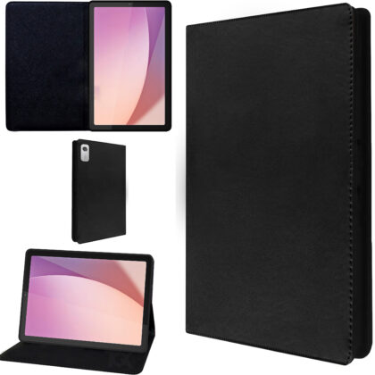 TGK Leather Flip Stand Case Cover for Lenovo Tab M9 22.86 cm (9 inch) TB310XU / TB310FU (Black)