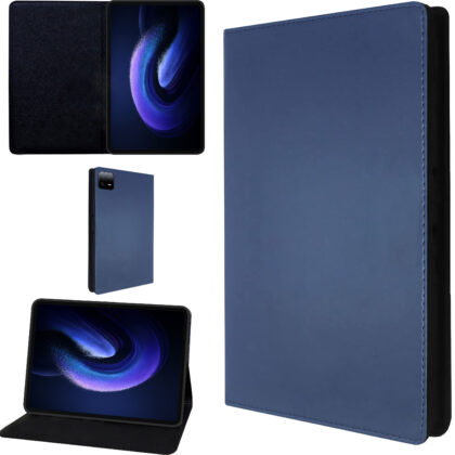 TGK Leather Flip Stand Case Cover for Xiaomi Mi Pad 6 11 inch Tablet (Blue)