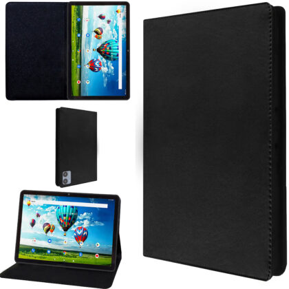 TGK Leather Flip Stand Case Cover for Acer One T9-1212L (25.65 cm) 10.1 Inch Tablet (Black)