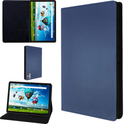 TGK Leather Flip Stand Case Cover for Acer One T9-1212L (25.65 cm) 10.1 Inch Tablet (Blue)