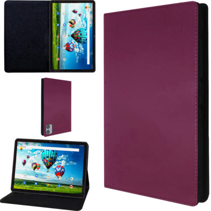 TGK Leather Flip Stand Case Cover for Acer One T9-1212L (25.65 cm) 10.1 Inch Tablet (Violet)