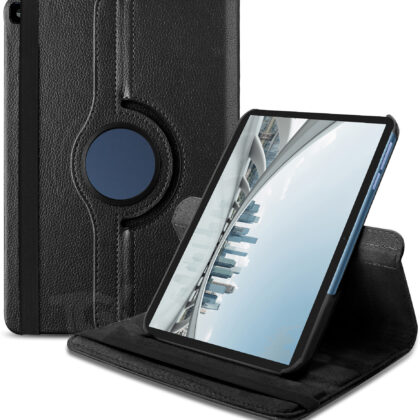 TGK 360 Rotatable Smart Flip Case Cover for Honor PAD X8 10.1 inch Tablet (25.65 cm) (Black)