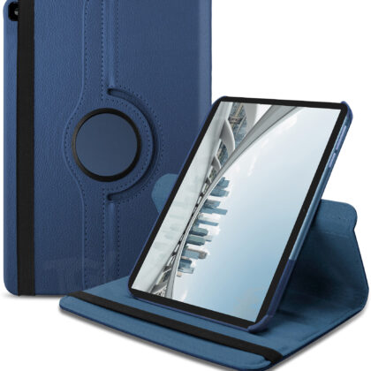 TGK 360 Rotatable Smart Flip Case Cover for Honor PAD X8 10.1 inch Tablet (25.65 cm) (Dark Blue)