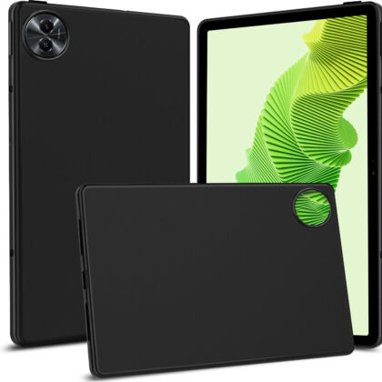 TGK Matte Design Soft Back Case Cover for realme Pad 2 11.5 inch Tablet, Black