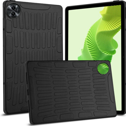 TGK Defender Series Rugged Back Case Cover for realme Pad 2 11.5 inch Tablet (Black)