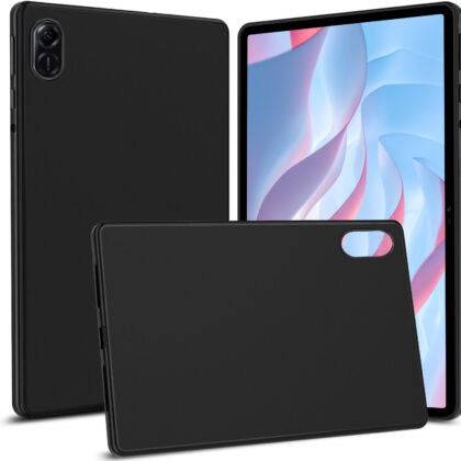 TGK Matte Design Soft Back Case Cover for HONOR Pad X9 11.5-inch (29.21 cm) Tablet, Black
