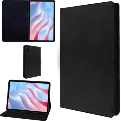 TGK Leather Flip Stand Case Cover for HONOR Pad X9 11.5-inch (29.21 cm) Tablet (Black)