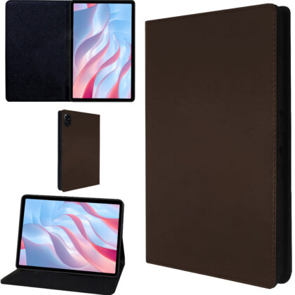 TGK Leather Flip Stand Case Cover for HONOR Pad X9 11.5-inch (29.21 cm) Tablet (Brown)