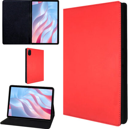 TGK Leather Flip Stand Case Cover for HONOR Pad X9 11.5-inch (29.21 cm) Tablet (Red)