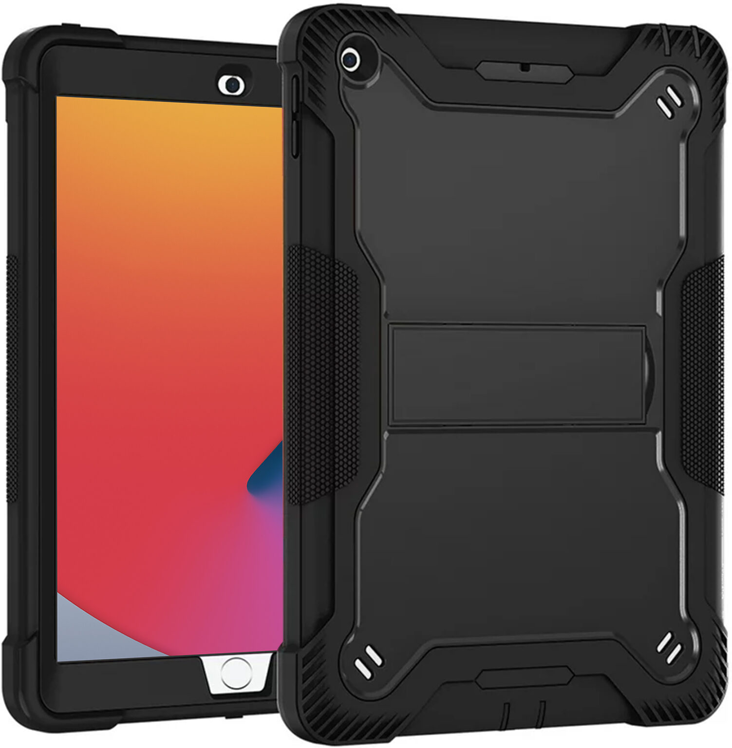 TGK Slim Heavy Duty Shockproof Protection Kickstand Hybrid Case Cover