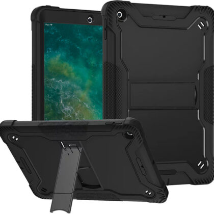 TGK Bumper Case for Apple iPad (6th Gen) 9.7 inch (Black, Dual Protection, Pack of: 1)