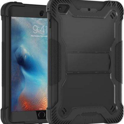 TGK Bumper Case for Apple ipad Mini (2019) 7.9 inch (Black, Dual Protection, Pack of: 1)