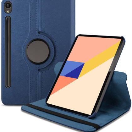 TGK Flip Cover for Samsung Galaxy Tab S9 11.0 inch (Blue, Dual Protection, Pack of: 1)