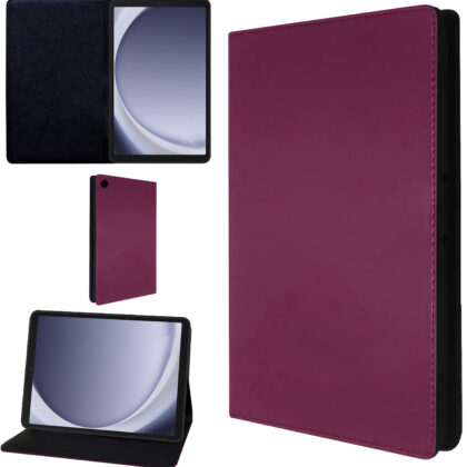 TGK Leather Flip Stand Case Cover for Samsung Galaxy Tab A9 8.7 inch (Violet)