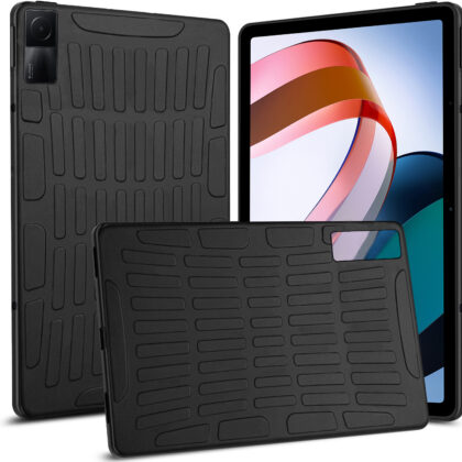 TGK Defender Series Rugged Back Case Cover for Redmi Pad 10.61 inch Tablet, Black