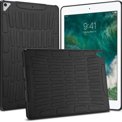 TGK Defender Series Rugged Back Case Cover for iPad 9.7 inch 5th 6th Gen/Air 2 / Air 1 / Pro 9.7 inch, Black