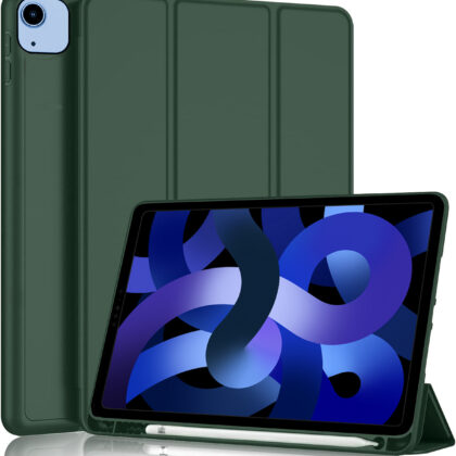 TGK Flip Cover for APPLE iPad Air (5th gen) 10.9 inch (Green, Cases with Holder, Pack of: 1)