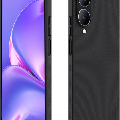 TGK Back Cover for Vivo Y17s (Black, Dual Protection, Pack of: 1)