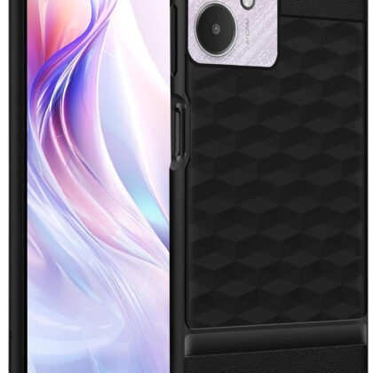 TGK Back Cover for Redmi 13C 5G (Black, Dual Protection, Pack of: 1)