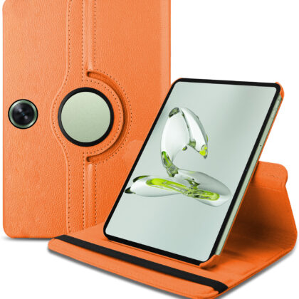 TGK Flip Cover for OnePlus Pad Go 11.35 inch (Orange, Dual Protection, Pack of: 1)
