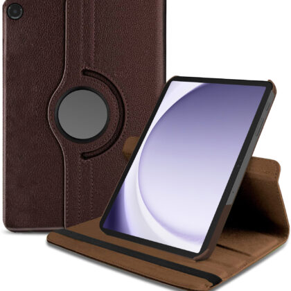 TGK Flip Cover for Samsung Galaxy Tab A9+ 11.0 inch (Brown, Dual Protection, Pack of: 1)