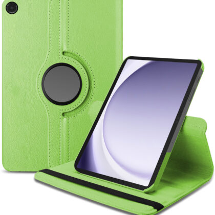 TGK Flip Cover for Samsung Galaxy Tab A9+ 11.0 inch (Green, Dual Protection, Pack of: 1)