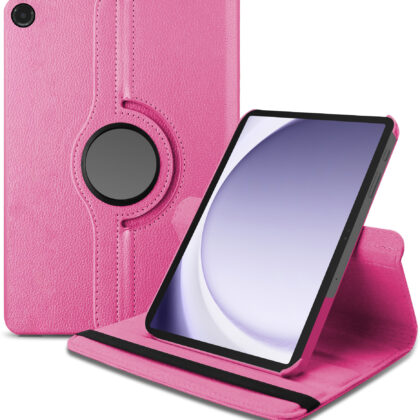 TGK Flip Cover for Samsung Galaxy Tab A9+ 11.0 inch (Pink, Dual Protection, Pack of: 1)