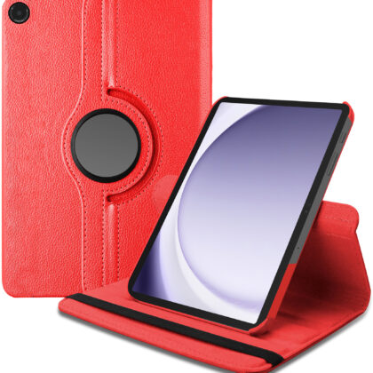 TGK Flip Cover for Samsung Galaxy Tab A9+ 11.0 inch (Red, Dual Protection, Pack of: 1)
