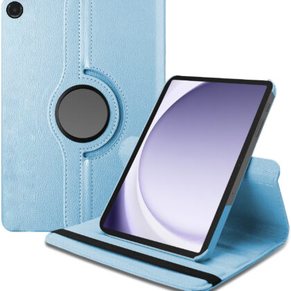 TGK Flip Cover for Samsung Galaxy Tab A9+ 11.0 inch (Blue, Dual Protection, Pack of: 1)