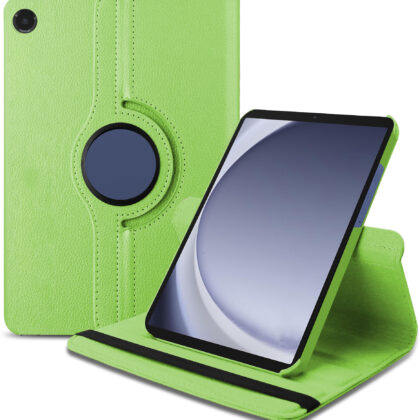 TGK Flip Cover for Samsung Galaxy Tab A9 8.7 inch (Green, Dual Protection, Pack of: 1)