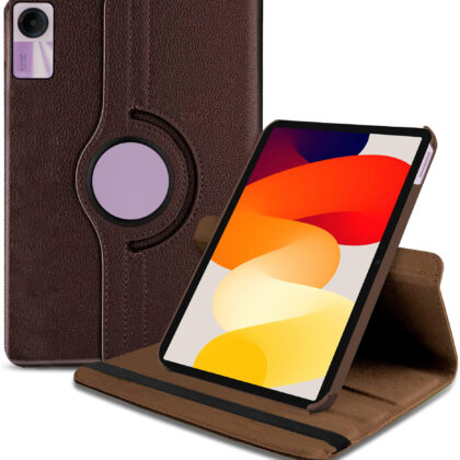 TGK Flip Cover for Xiaomi Redmi Pad SE 11 inch (Brown, Dual Protection, Pack of: 1)