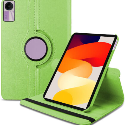 TGK Flip Cover for Xiaomi Redmi Pad SE 11 inch (Green, Dual Protection, Pack of: 1)