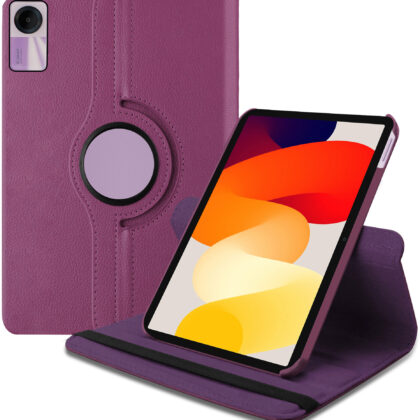 TGK Flip Cover for Xiaomi Redmi Pad SE 11 inch (Purple, Dual Protection, Pack of: 1)