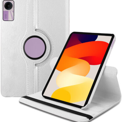 TGK Flip Cover for Xiaomi Redmi Pad SE 11 inch (White, Dual Protection, Pack of: 1)