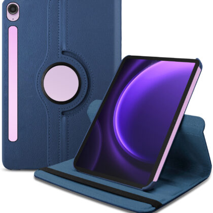 TGK Flip Cover for SAMSUNG Galaxy Tab S9 FE 10.9 inch (Blue, Dual Protection, Pack of: 1)