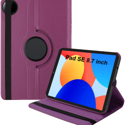 TGK Flip Cover for REDMI Pad SE 8.7 inch Tablet (Purple, Dual Protection, Pack of: 1)