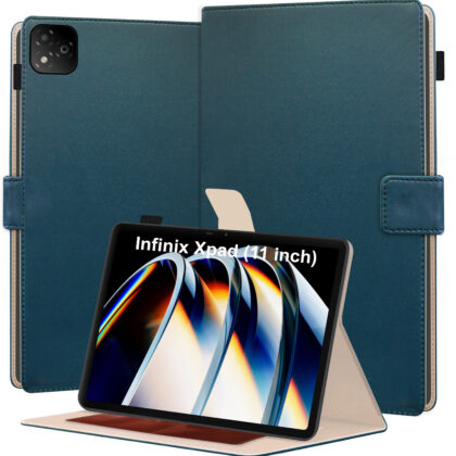TGK Flip Cover for Infinix XPAD LTE 11 inch Tablet (Blue, Dual Protection, Pack of: 1)