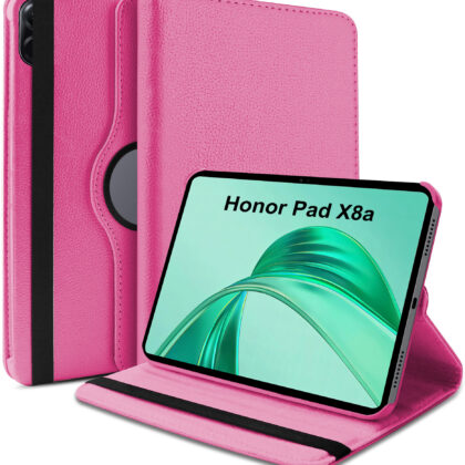 TGK Flip Cover for Honor Pad X8a 11 inch Tablet (Pink, Dual Protection, Pack of: 1)