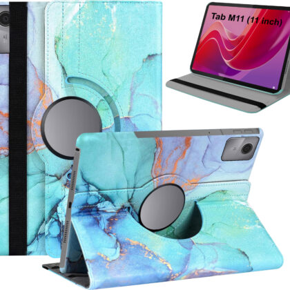 TGK Flip Cover for Lenovo Tab M11 LTE 10.95 Inch, Lenovo Tab K11 11 Inch (Multicolor, Dual Protection, Pack of: 1)