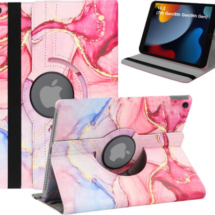 TGK Flip Cover for Apple iPad (9th Gen) 10.2 inch, Apple iPad (8th Gen) 10.2 inch, Apple iPad 7th Gen 10.2 inch (Multicolor, Dual Protection, Pack of: 1)