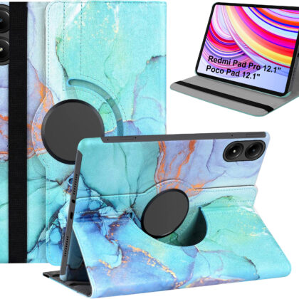 TGK Flip Cover for Redmi Pad Pro 12.1 inch Tablet, Poco Pad 12.1 inch Tablet (Multicolor, Dual Protection, Pack of: 1)