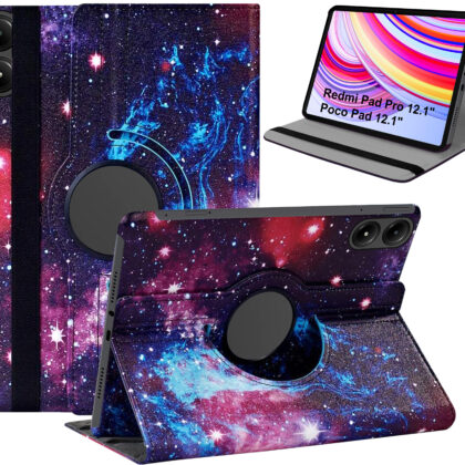 TGK Flip Cover for Redmi Pad Pro 12.1 inch Tablet, Poco Pad 12.1 inch Tablet (Multicolor, Dual Protection, Pack of: 1)