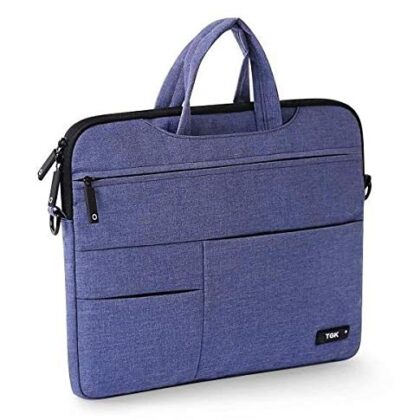 TGK 14 inch Waterproof Laptop Briefcase (Velvet – Purple)