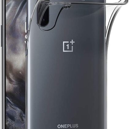 TGK Transparent Soft Back Case Cover for OnePlus Nord (2020), Transparent
