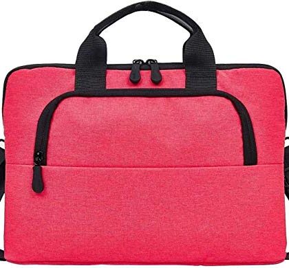 TGK Laptop Bags Briefcase Sleeve Carrying Case Cover Pouch Laptop Messenger Hand Bag for Women and Men (13 to 13.3 inch Laptop Bag, Coral Pink)