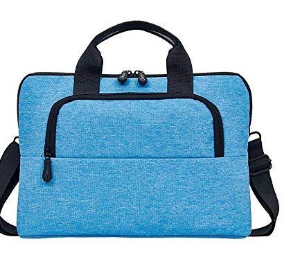 TGK Laptop Bags Briefcase Sleeve Carrying Case Cover Pouch Laptop Messenger Hand Bag for Women and Men (13 to 13.3 inch Laptop Bag, Sky Blue)