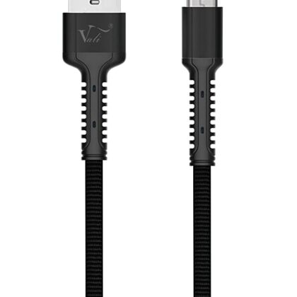 Vali VC-112 3.4A OutPut Micro USB Data & Fast Charging Cable, Data Cable, USB Cable for Micro USB Devices (Color May Vary)